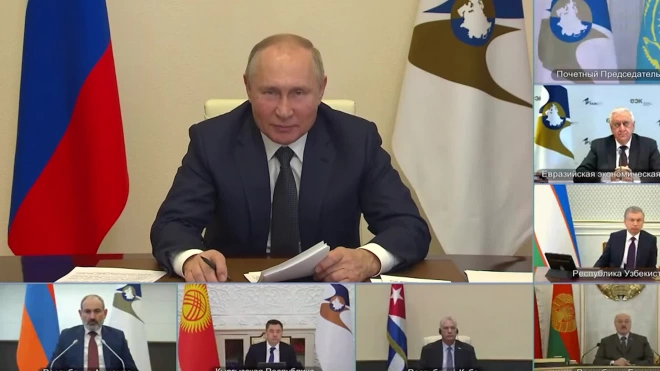 Путин: Украина была готова вступить в объединение стран на евразийском пространстве