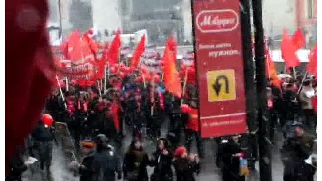 26.02.2012 СПб Начало шествия на митинг