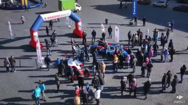 Видео: гоночные болиды SMP Racing в Выборге