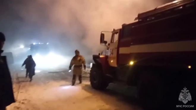 При пожаре в частном доме в Башкирии погибли семь человек