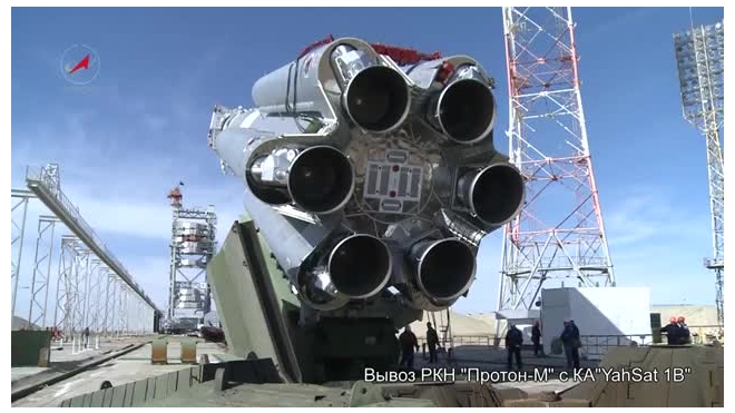Ракета "Протон-М" доставит на орбиту арабский спутник связи