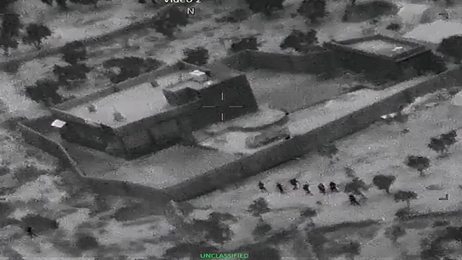 Появилось видео по уничтожению главаря террористов аль-Багдади