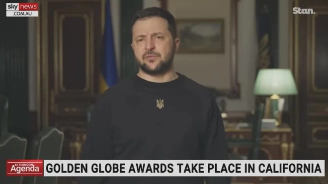 Зеленский заявил на церемонии "Золотой глобус", что третьей мировой войны не будет