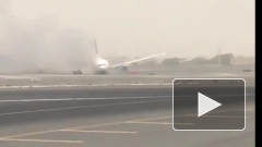 На видео загоревшегося в Дубае самолета запечатлен момент взрыва
