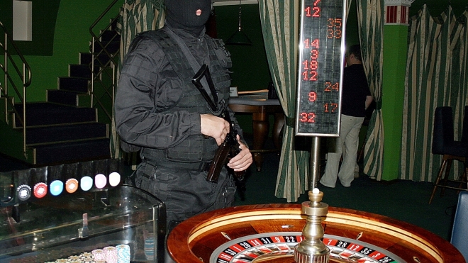 Полиция Петербурга закрыла несколько подпольных казино
