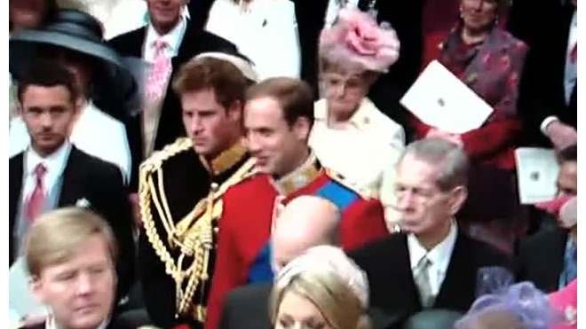 Венчание принца Уильяма и Кейт Миддлтон: молодые у алтаря