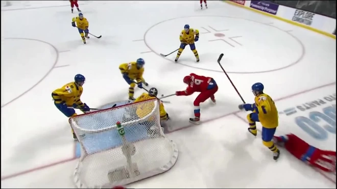 Молодежная сборная РФ проиграла Швеции на старте чемпионата мира