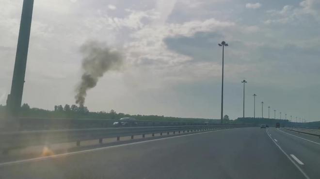 Пожарные локализовали огонь в деревне Горбунки