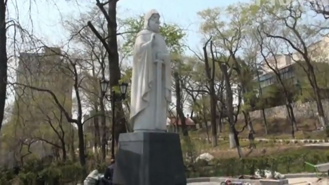 Во Владивостоке открыт памятник Илье Муромцу