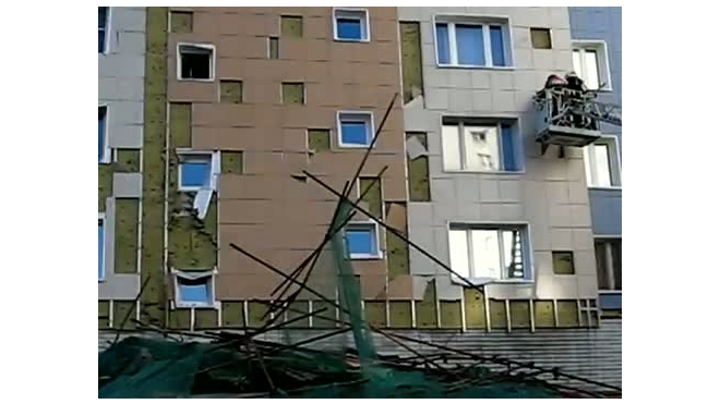 Обрушение перекрытий здания произошло в подмосковном Дмитрове