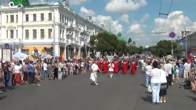 День города . Омску - 298 лет. 3 августа 2014. фильм Михаила Киселёва