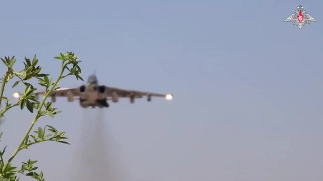 Минобороны показало кадры боевой работы экипажей Су-25