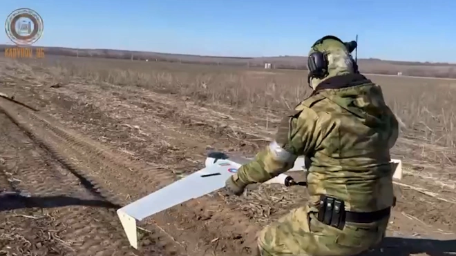 Кадыров показал запуск беспилотника и видео удара по позициям ВСУ