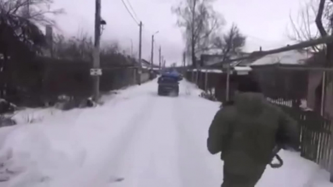 Видео погони: похититель сосен пытается скрыться от силовиков