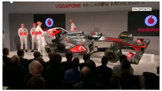 Команда «Макларен» презентовала новый болид MP4-27 для Формулы-1