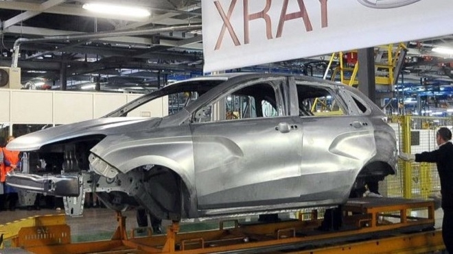 Фото первого кузова Lada Xray появилось в сети