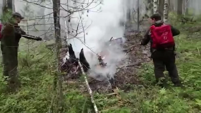 На Урале загорелся заповедник "Денежкин камень"