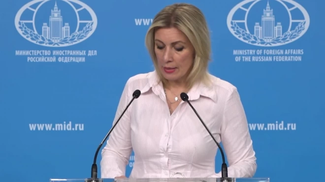 Захарова заявила, что Москва поддерживает переговорный процесс между Баку и Степанакертом