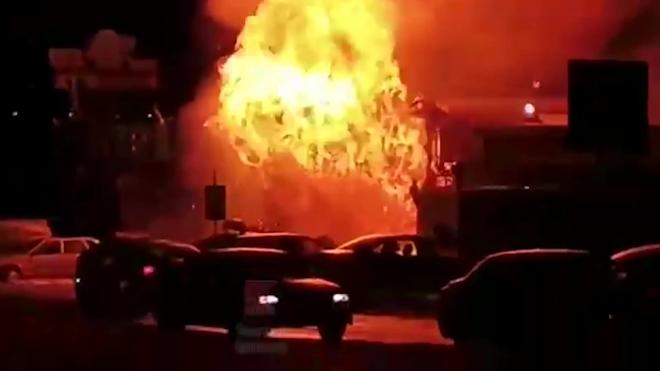 В Краснодаре потушили пожар в супермаркете, погиб человек