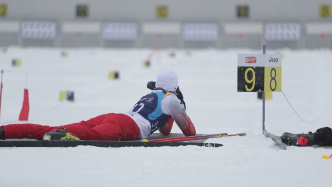 Россиянин выиграл спринт на чемпионате Европы по биатлону