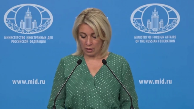 Захарова: РФ считает большой ошибкой передачу Северной Македонией танков Т-72 Украине