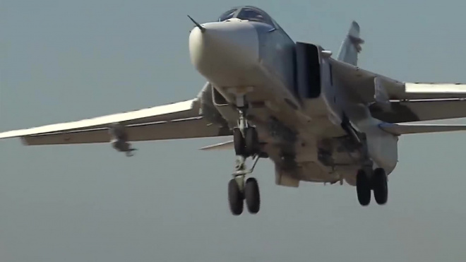 В Ливии заметили летящие из Сирии российские истребители