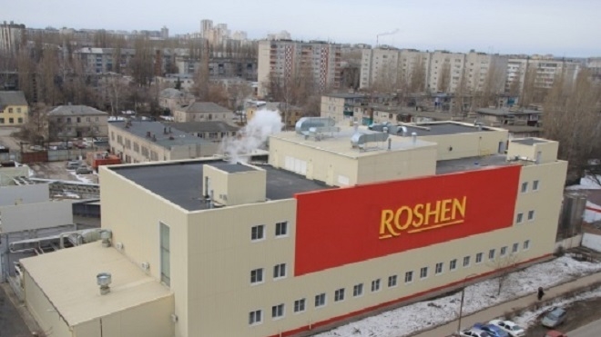 ОМОН блокировал фабрику Roshen в Липецке