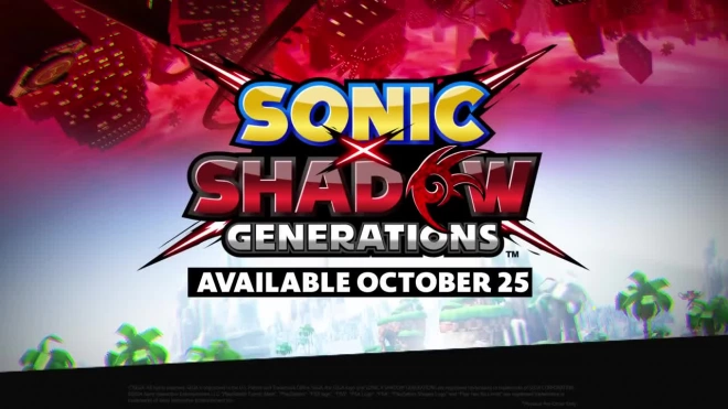 Вышел трейлер игры Sonic X Shadow Generations