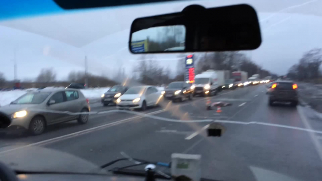 Видео: на Московском шоссе произошла авария со смертельным исходом