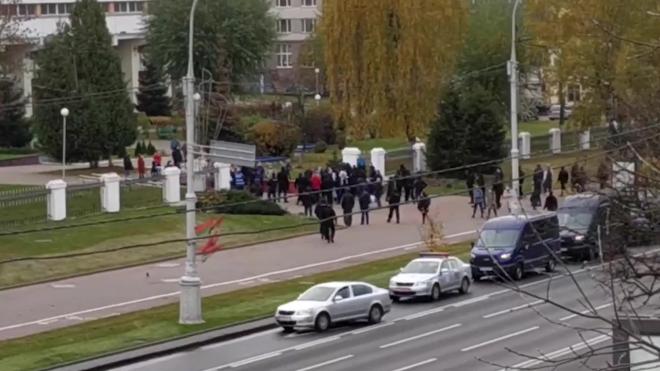 В Минске прошли задержания протестующих на "марше медиков"