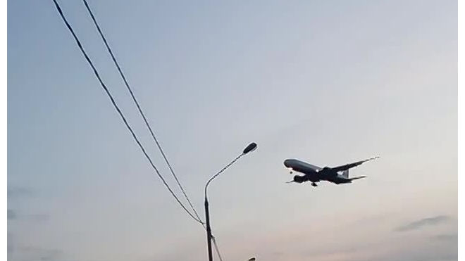 Летевший из Минска в Петербург лайнер столкнулся с птицами