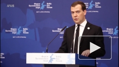 Медведев: дешевая нефть на пользу экономике страны