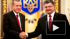 Эрдоган пообещал Порошенко поддерживать притязания Украины на Крым