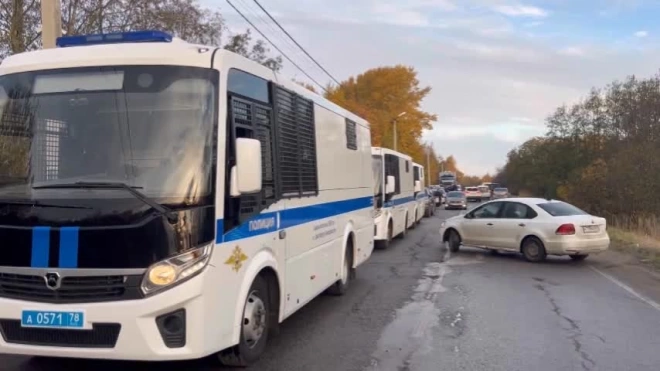 Полиция провела масштабную проверку в цыганской деревне во Всеволожском районе