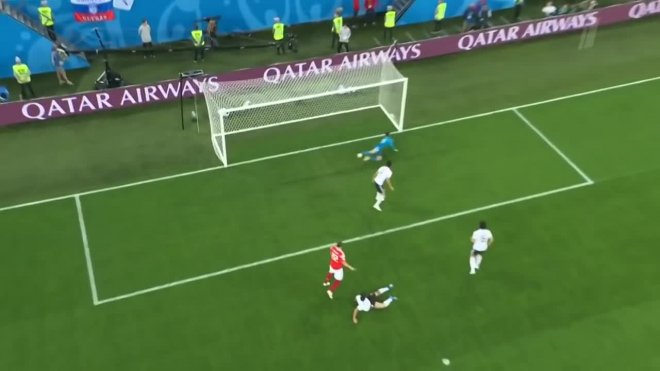 Лучшие моменты матча "Россия-Египет"
