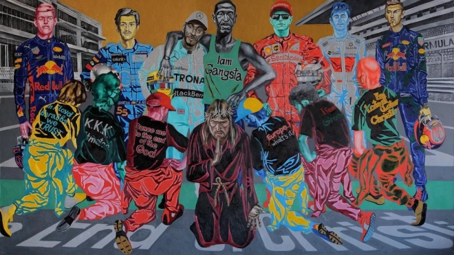 В петербургской галерее "Артмуза" переосмыслили Black Lives Matter