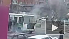 Автобус в Карелии вспыхнул на ходу