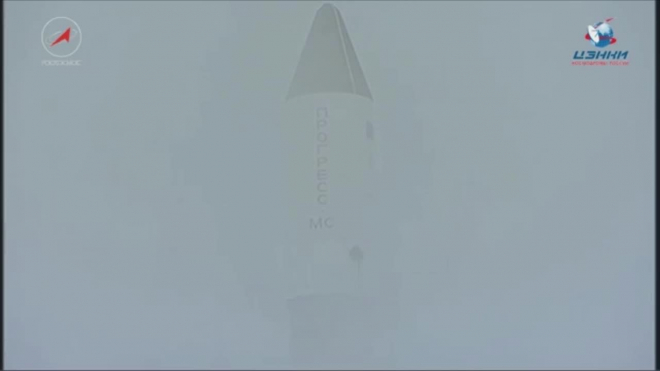 РН "Союз-2.1а" с ТГК "Прогресс МС-08" успешно стартовал с космодрома Байконур