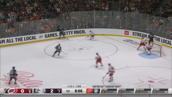Минтюков забросил первую шайбу в НХЛ
