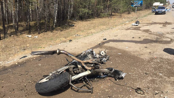 Под Иркутском насмерть разбился 27-летний мотоциклист