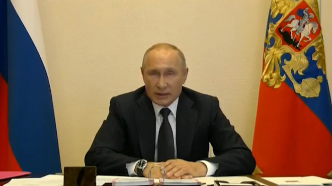 Путин заявил, что России удалось затормозить распространение коронавируса
