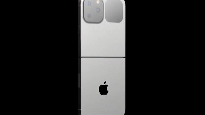 Показан дизайн первого iPhone с гибким экраном