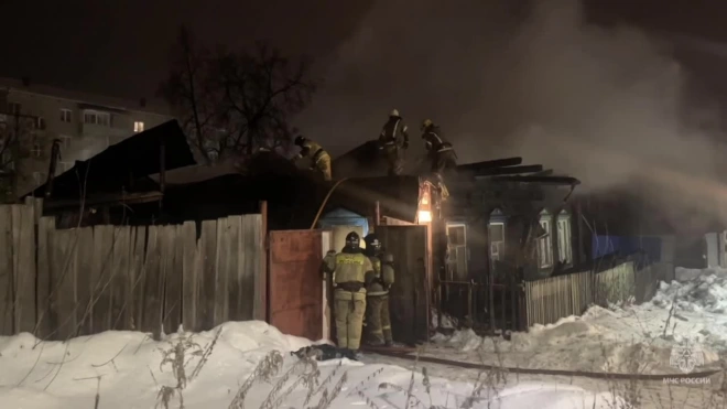 В Ижевске при пожаре погибли двое детей и взрослый