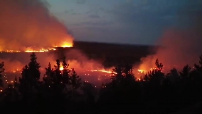 Спасатели локализовали пожары в двух районах Челябинской области