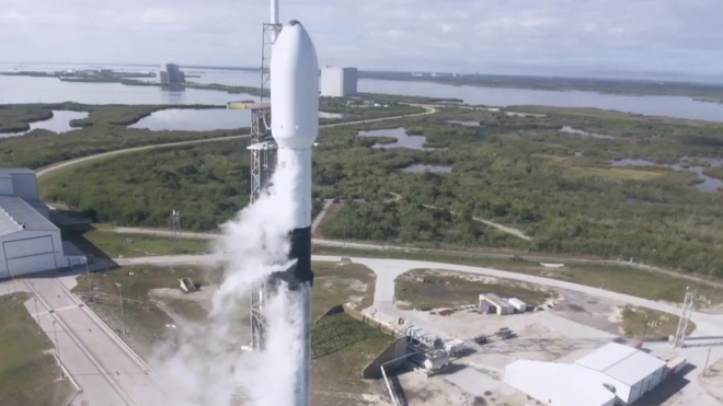 Многоразовая ступень Falcon 9 рухнула в Атлантический океан