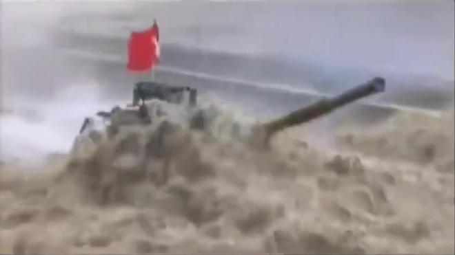Участие ПТ-85 в "танковом биатлоне" КНДР сняли на видео