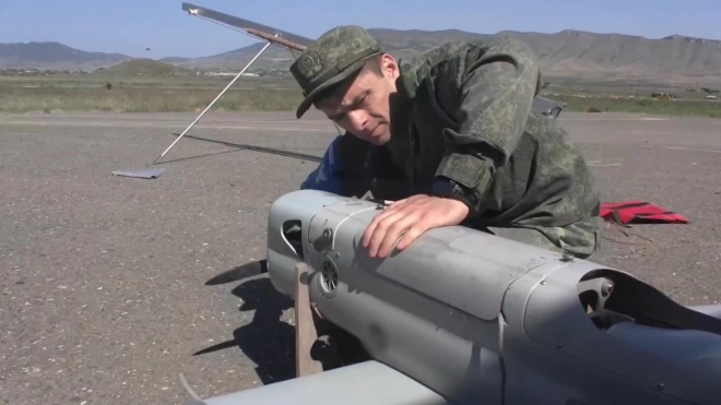 Миротворцы РФ мониторят ситуацию в Карабахе с помощью БПЛА "Орлан-10"