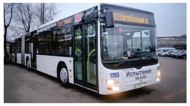 50 новых автобусов пополнят автопарк Петербурга