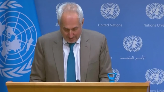 В ООН Стефан Дюжаррик назвал ракетные удары по Украине неприемлемой эскалацией