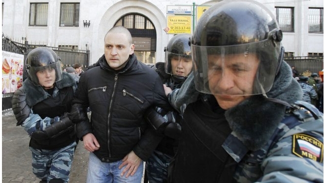 Удальцова силой доставят в Ульяновск по делу нашистки-провокаторши
